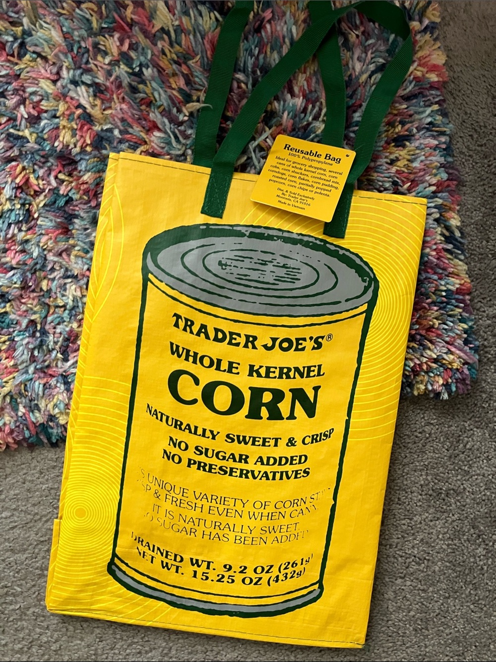 Trader Joe’s Reusable Tote Bag